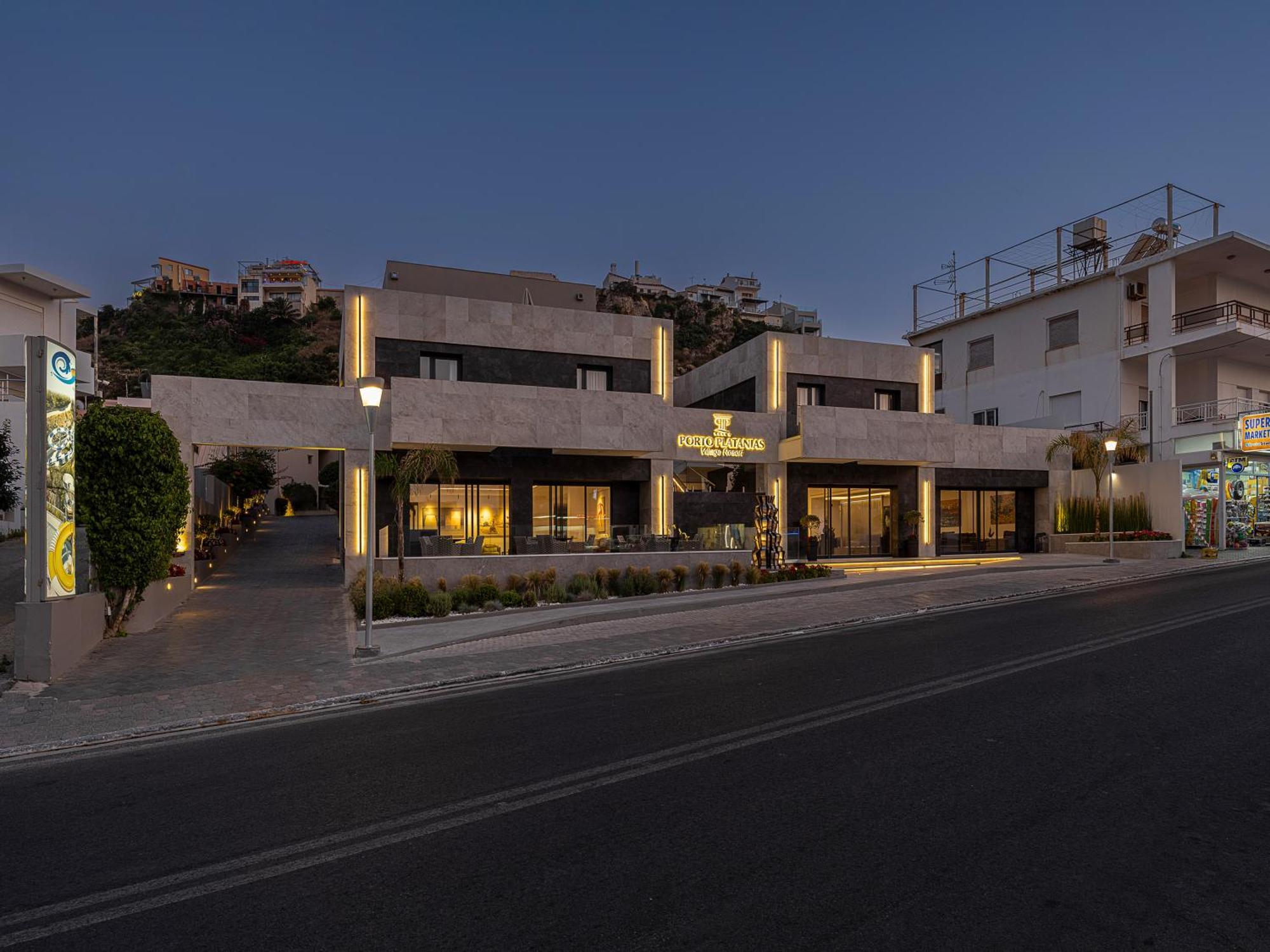 Porto Platanias Village Resort Esterno foto